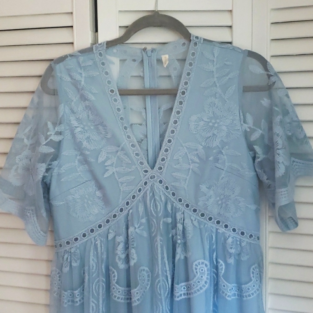 NWOT Pink Blush Maternity Dress